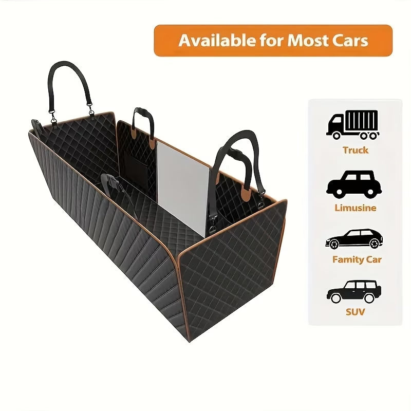Barkside Hard Base Dog Back Seat Protector